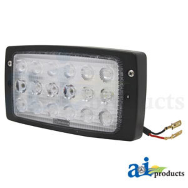 A & I Products Work Lamp, LED, Flood / Spot Combo, Rectangle 7" x5" x4" A-WL6280